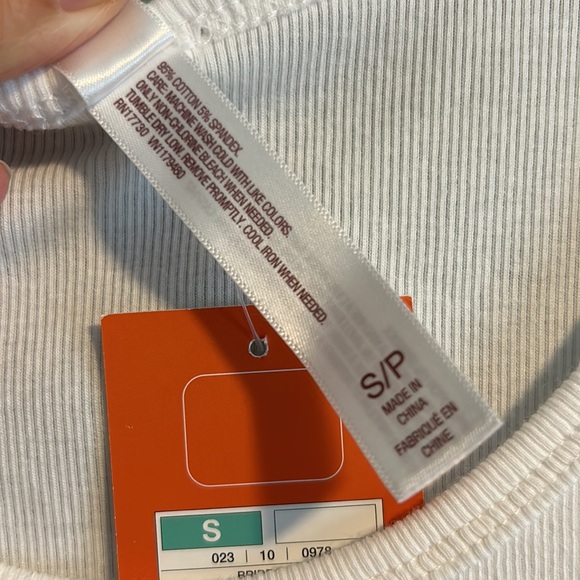 NEW with tags! Gillian & O'Malley Womens Bride Rhinestone White Tank Top Small - Picture 3 of 3